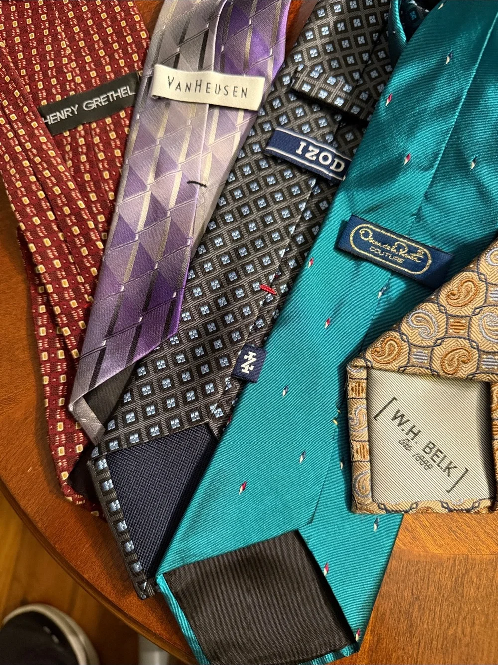 Men's 5 Tie Bundle